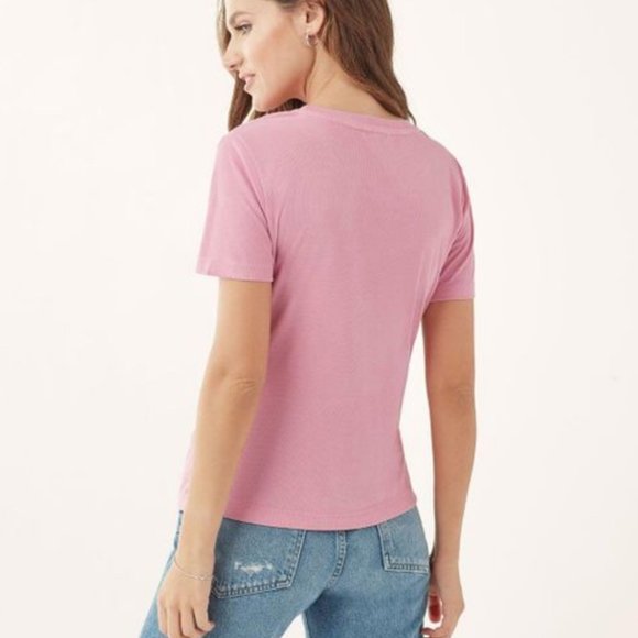Splendid - Rib Sandwash Knot Tee - Picture 3 of 3